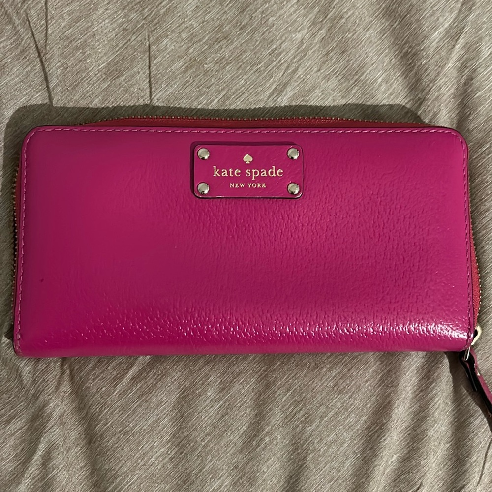 Kate Spade Pink wallet/clutch